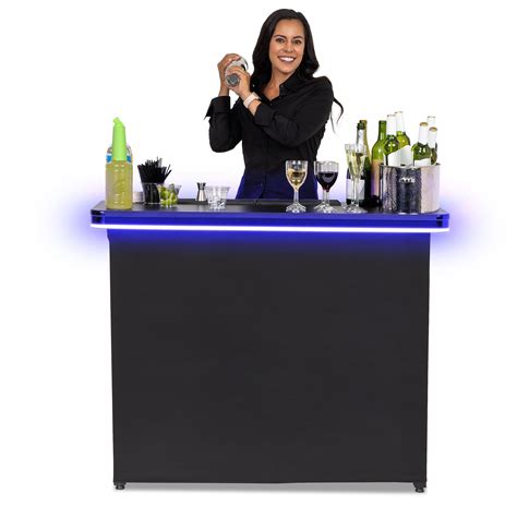 Snapklik.com : GoPong GoBar PRO Commercial Grade Portable Bar Table