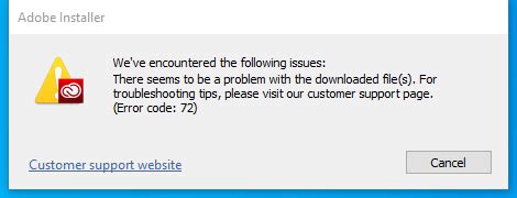 Adobe Error Code 24 的图像结果