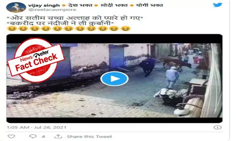 Fact Check: Hindu man who died in bull attack mistaken for Muslim ...