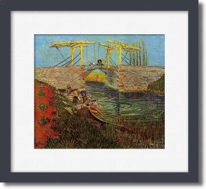 PosterMart The Langlois Bridge at Arles Digital Reprint 15 inch x 16 ...