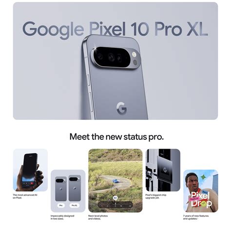 Buy Google Pixel 10 Pro XL 5G (16GB RAM, 256GB, Moonstone) Online - Croma