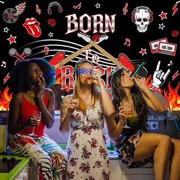 Rock And Roll Birthday Banner Crenics Rock And Roll Birthday Party ...