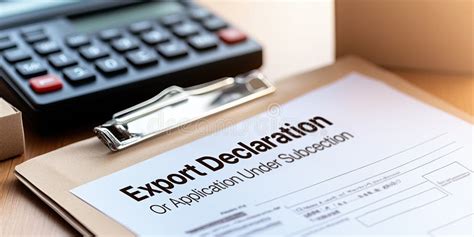 Export Declaration Form 的图像结果