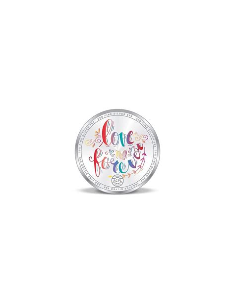 Precious Moments Color 50th Anniversaery BIS Hallmarked Silver Coin Of ...