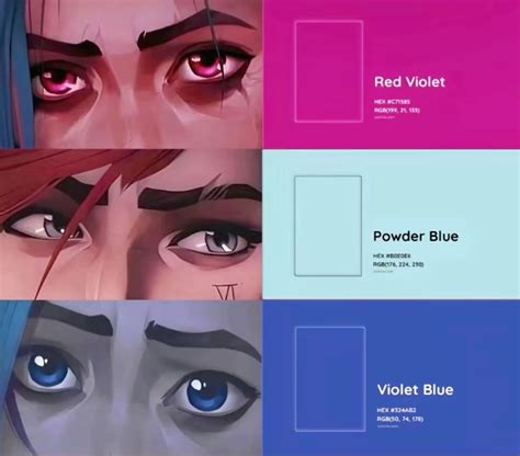 Jinx Color Palette