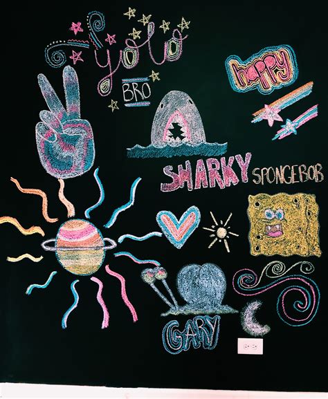 Things To Draw On A Chalkboard - Surrealist Drawing Techniques