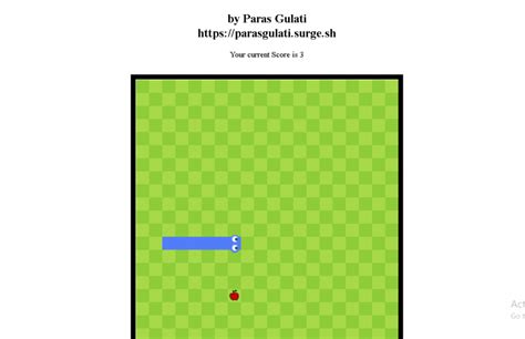 Image result for Write Code to Create a Snake Game in JavaScript