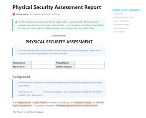 Image result for Security Assessment Report Examples