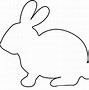 Image result for Rabbit Outline Clip Art