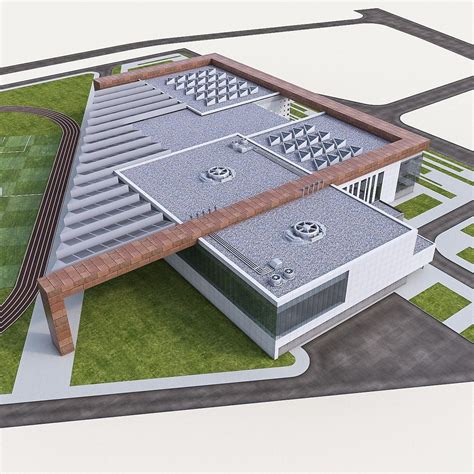 Sports Complex Building Design 的图像结果