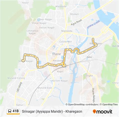 41B Route: Schedules, Stops & Maps - Kharegaon (Updated)
