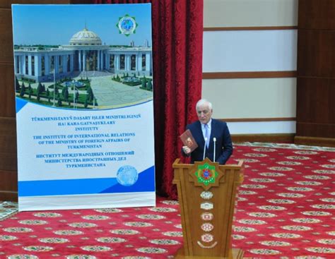 Armenian President delivered a speech at the IIRMFA - InAshgabat