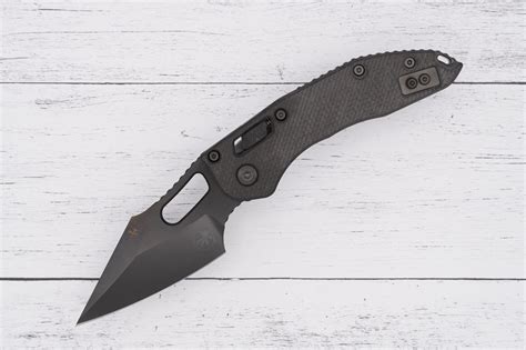 Microtech Stitch Ram-Lok Knife Carbon Fiber – DLC Blade – SellYourKnife USA