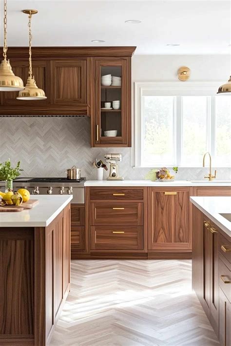 60 Stunning Walnut Kitchen Cabinets for Every Style