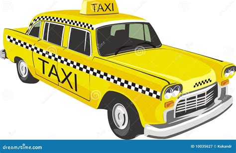 Taxi Cartoon Vector | CartoonDealer.com #8557341