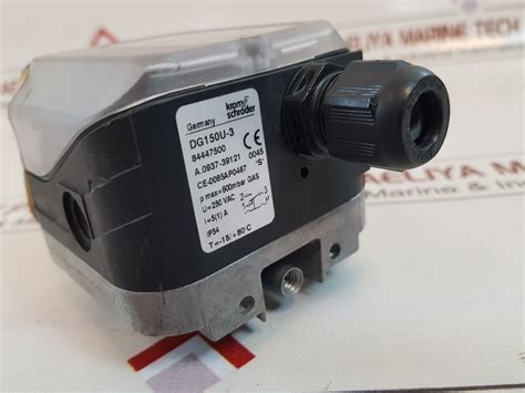 Krom Schroder Dg150U-3 Gas Pressure Switch – Aeliya Marine Tech