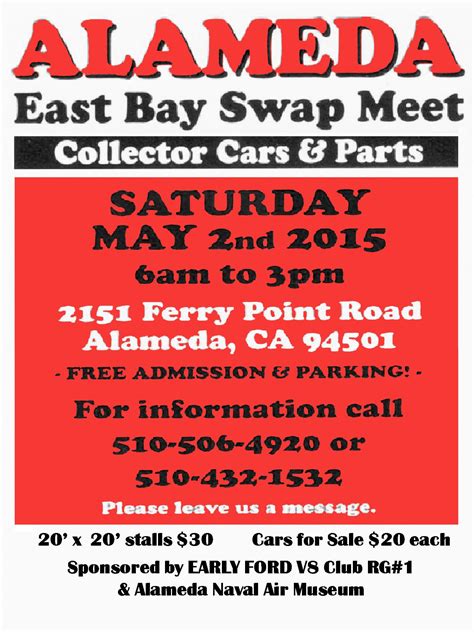 Alameda East Bay Swap Meet - May 2 | Alameda, CA Patch