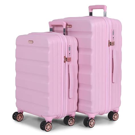 Buy ROMEING Venice 20, 24 inch, Set of 2, Polycarbonate Luggage, Hard ...
