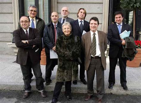 Los consejeros Manuel Esteve, Luis Fernández, Héctor Maravall, Jesús ...