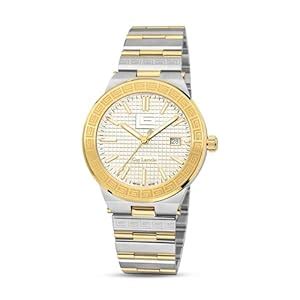 GUY LAROCHE Sacha 3 Hands Silver Round Dial Swiss Made Watch for Men ...