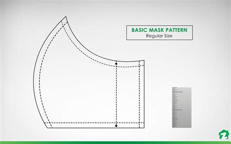 Image result for Pattern for Homemade Masks