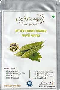 Satvik Agro Bitter Gourd Powder, 25gm, 100% Pure, Solar Dried, Natural ...