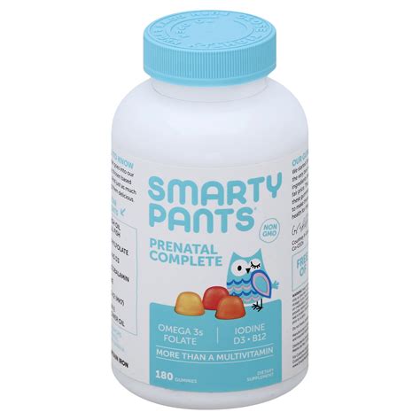 SmartyPants Prenatal Complete Multivitamin Gummies 180 ct | Shipt