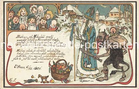 Nikolaus - 1901 - Wiener Werkstätte Postkarten