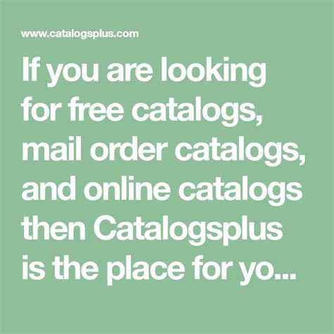 Image result for Request Free Catalogs