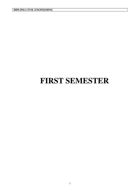 Diploma (CE) Syllabus - No need - FIRST SEMESTER RATIONALE 1 ENGLISH ...