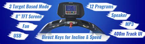 Buy PowerMax Fitness TDA-550 4HP (6HP Peak) Motorized Treadmill with ...