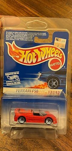 Hot Wheels Ferrari F50-1996 1St Editions #12 Of 12 Cars Collector #377 ...