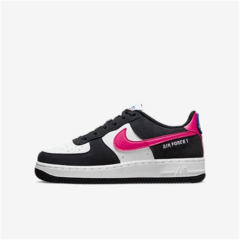 nike air force 1 low junior trainers black,www.npssonipat.com