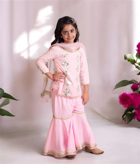 Designer Sharara Suit for Girls | Ethnic Wear – Fayon Kids – FayonKids