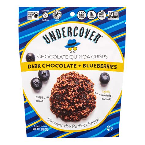 Undercover Crispy Quinoa - Dark Chocolate + Blueberries | NTUC FairPrice