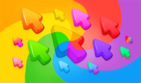 Color Cursors Collection : Change cursors