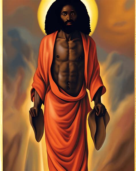Black Hebrew Israelite Jesus Coming Back for His People Painting ...