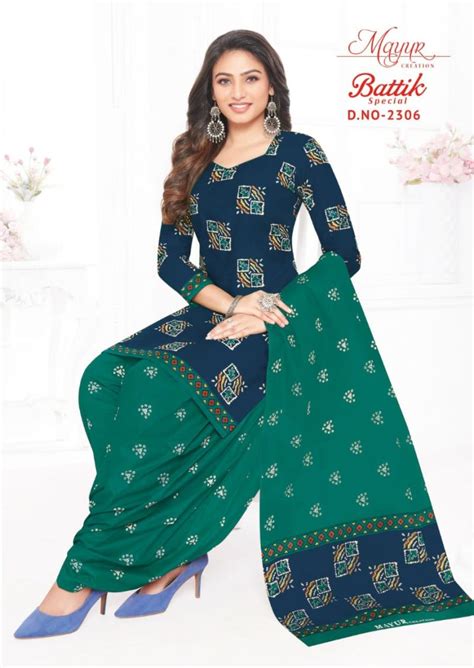 Mayur Battik Vol 23 Printed Cotton Dress Material Collection