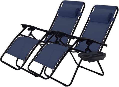 Buy FC-Bed Adjustable Patio Lounge Recliners Folding Zero Gravity Patio ...