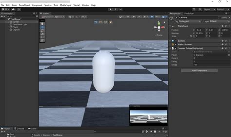 Camera Unity 3D 的图像结果