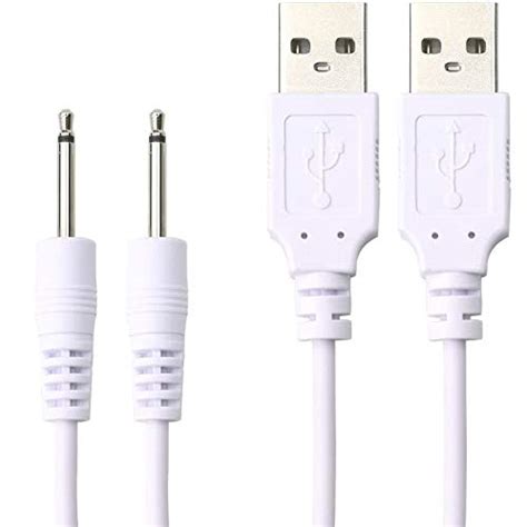 Accessonico 2 Pack Replacement DC Charging Cable Set, 3.3 Feet Long ...