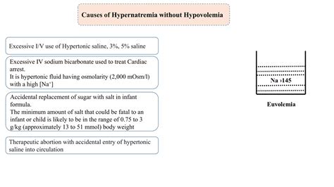 Hypo vs hypernatremia | PPT