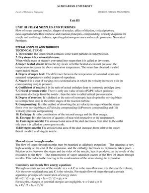 ME102 Tut-3 - Properties of pure subustance - ME102 Thermodynamics IIT ...