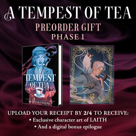 A Tempest of Tea Preorder Gift