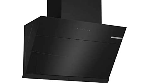 Bosch Serie | 4 Wall Mounted Inclined Design Cooker Hood 90 Cm Black ...