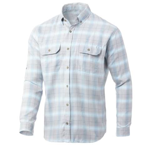 Buy HUK Men's Standard Maverick Fishing Flannel Shirt | Performance ...