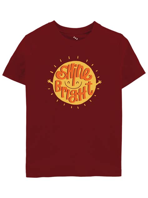 Shine Bright - Tee | Buy online Personalised Baby Tee/T-Shirt/Tees ...