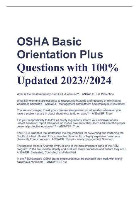 Image result for Basic Orientation Plus Test Questions