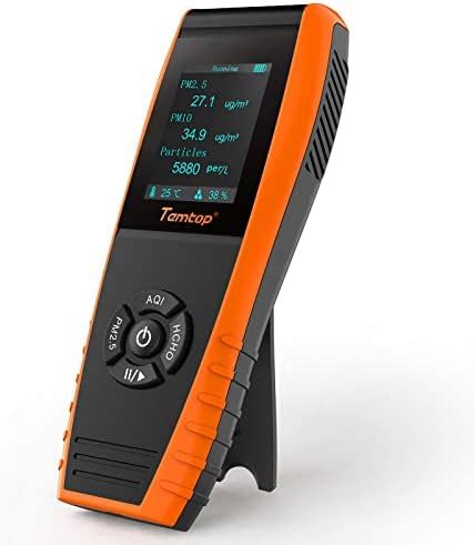 Temtop LKC-1000S Air Quality Monitor Formaldehyde Detector, Air ...