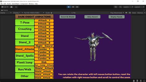 Low Poly Animated Dark Knight - Free 3D Model by stonelion7